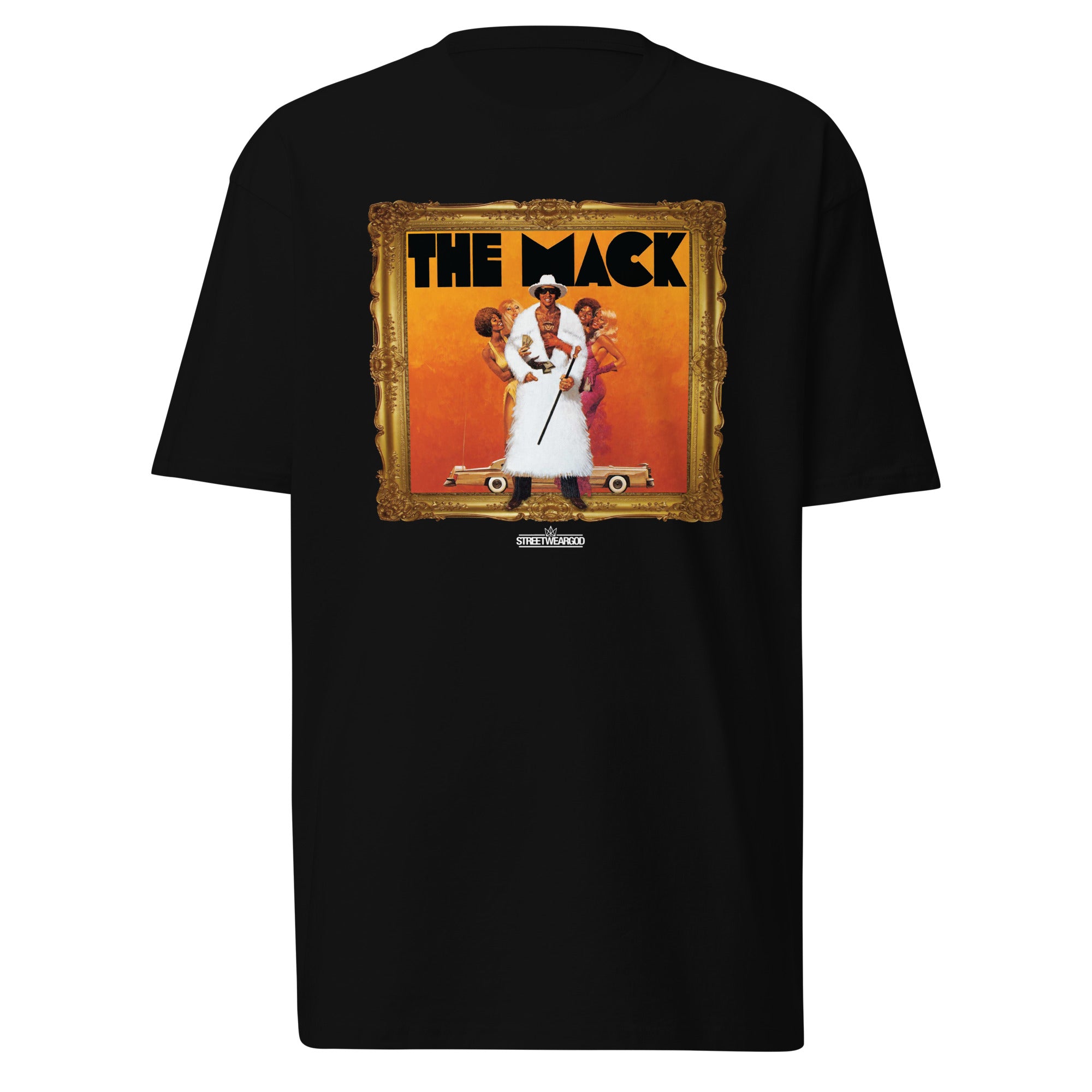 Mack black premium heavyweight tee