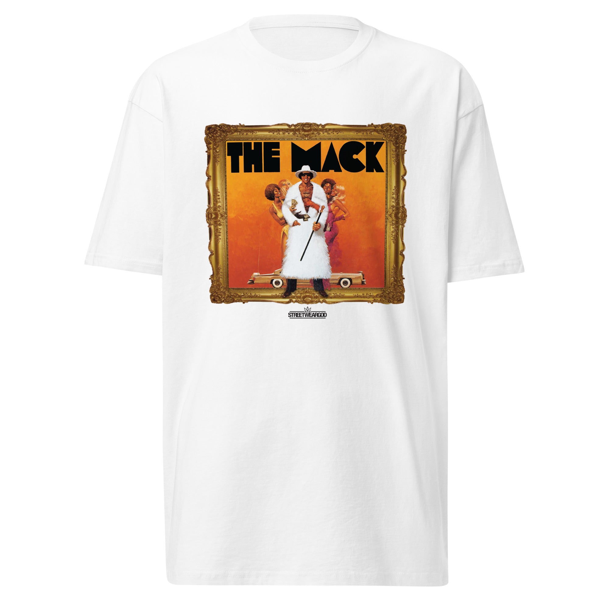 Mack white premium heavyweight tee