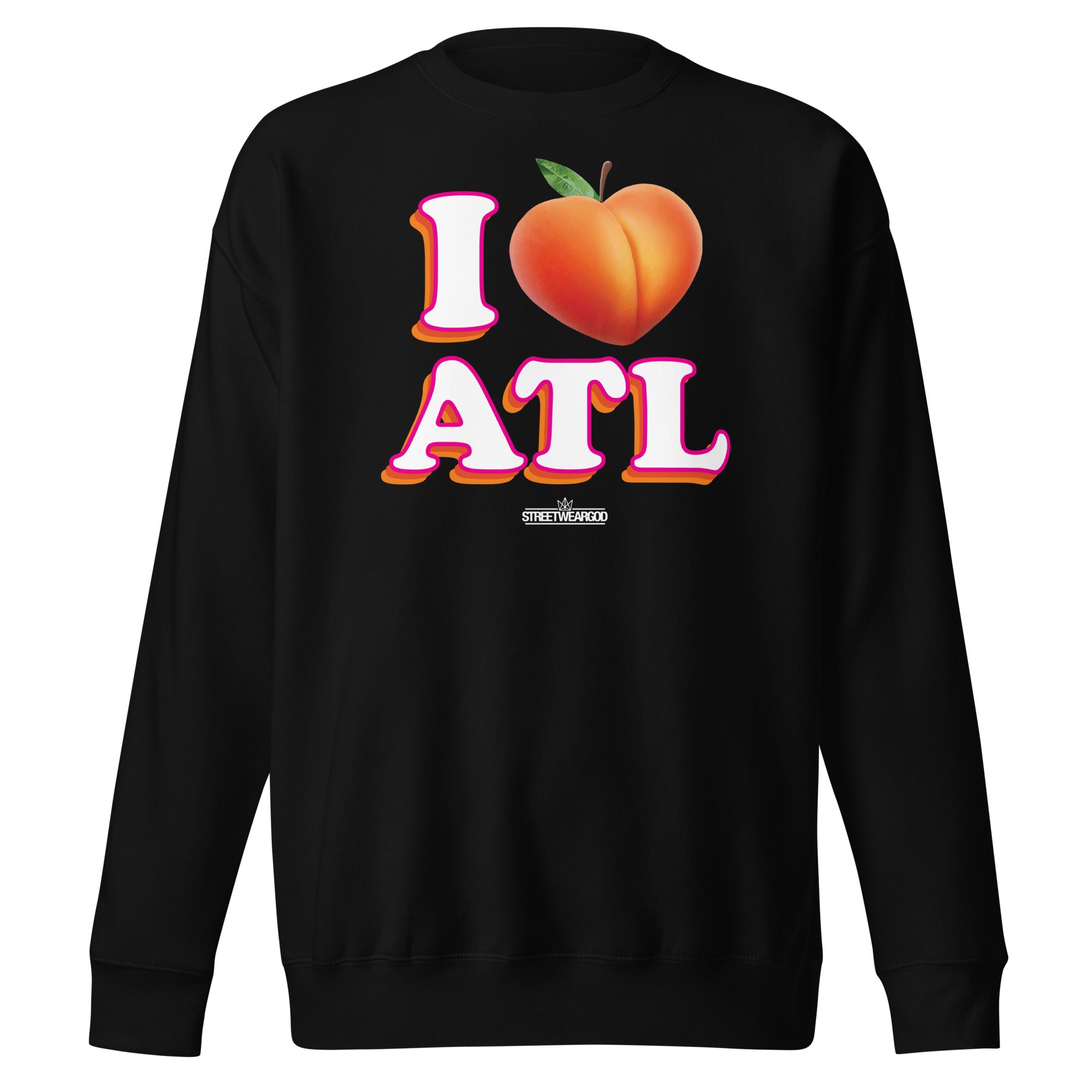 I LOVE ATL BLACK Premium Sweatshirt