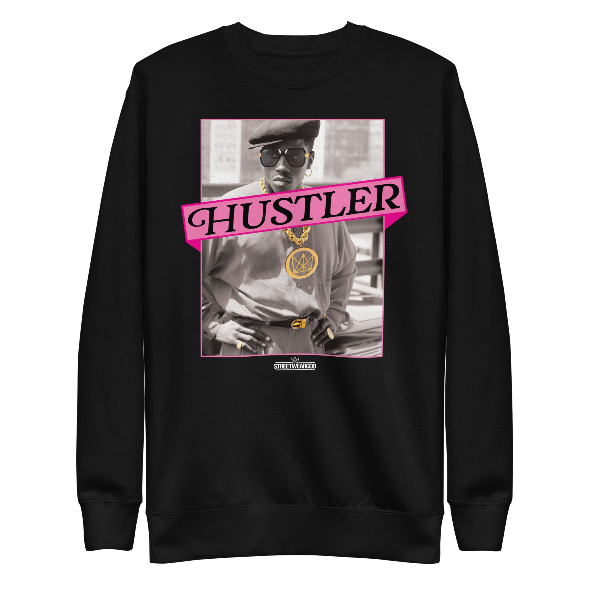 HUSTLER BLACK Premium Sweatshirt