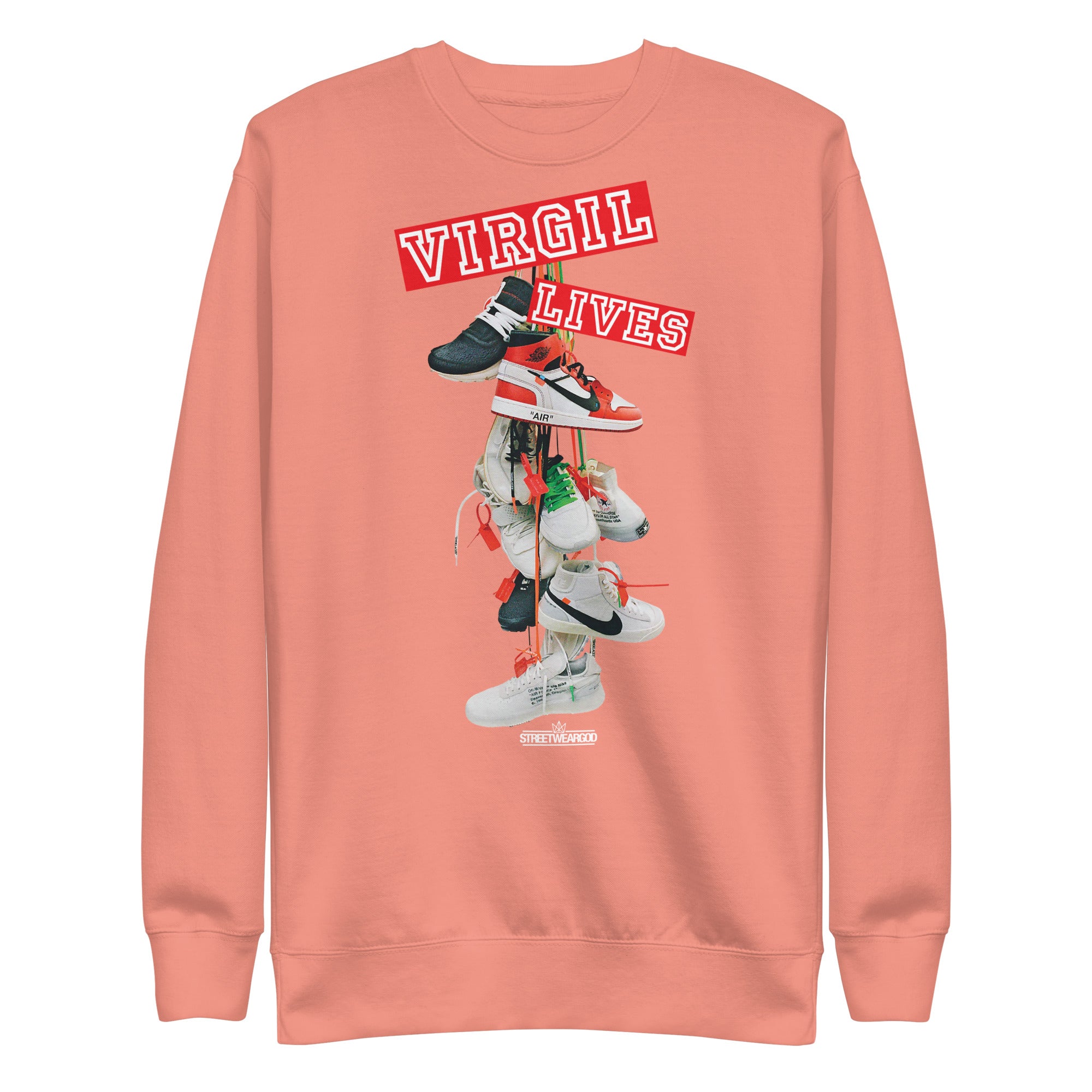 VIRGIL LIVES PINK Unisex Premium Sweatshirt